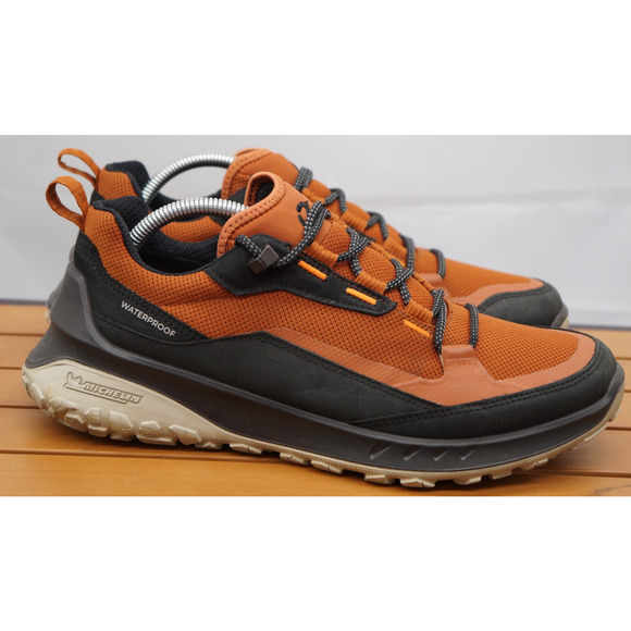 Ecco Ult-Trn Lightweight Midsole Mens Trainer In Black Brown EU 42 US 9 main image 12